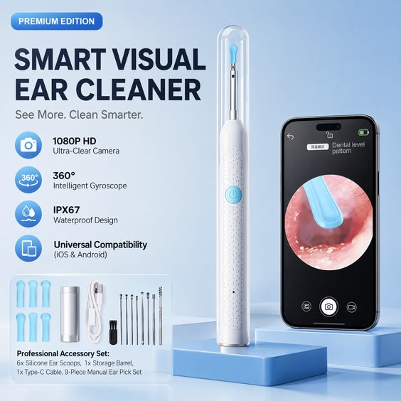 ClearVue™ Smart Ear Cleaner Pro ⭐
